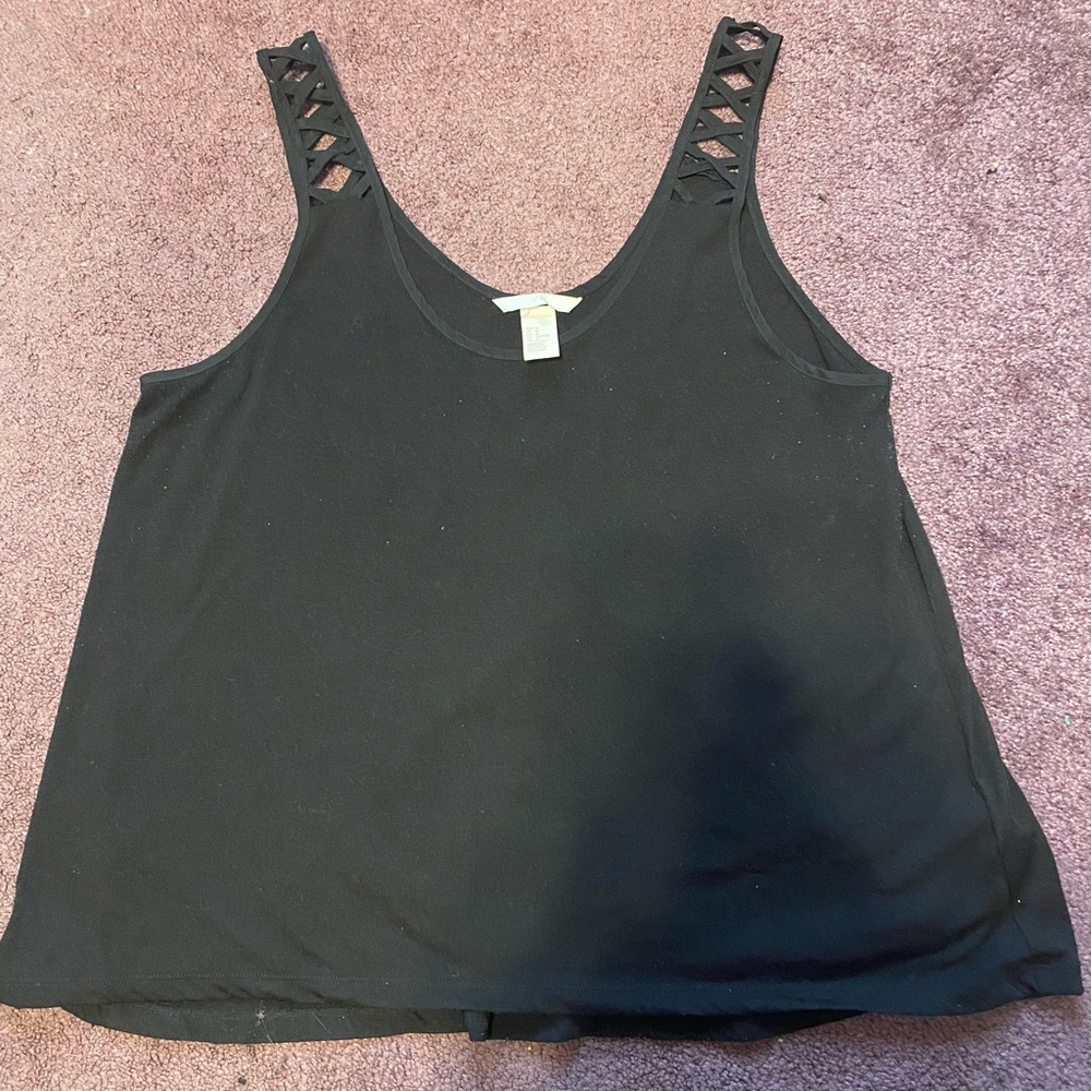 EUC H&M tank strap details size M